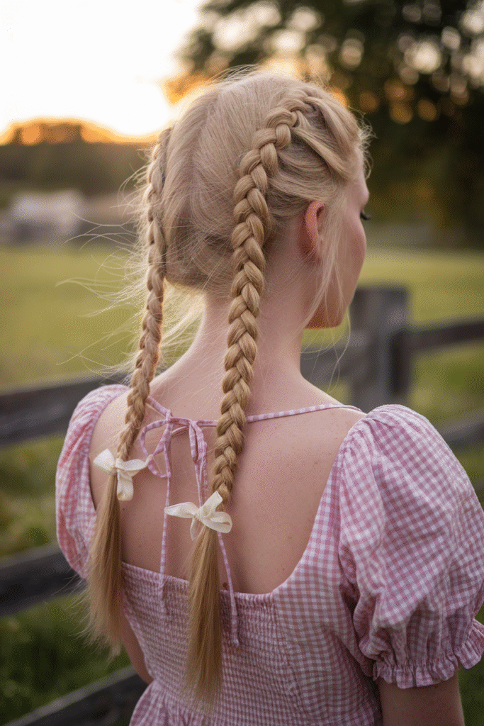 Milkmaid Braids