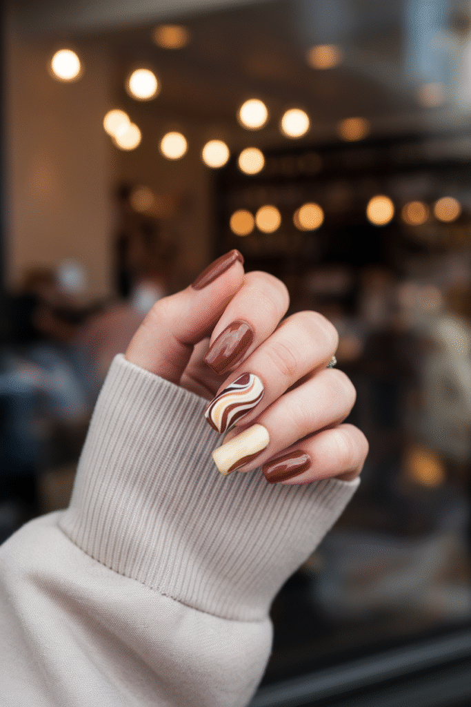 Brown Swirls That Feel Like Hot Cocoa