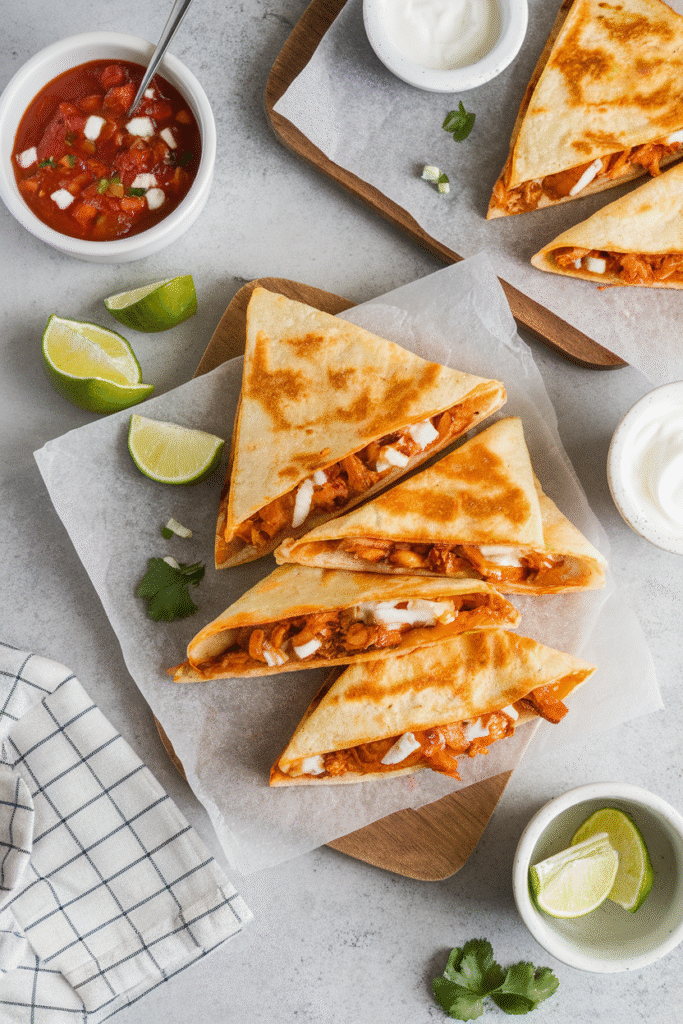 BBQ Chicken Quesadillas