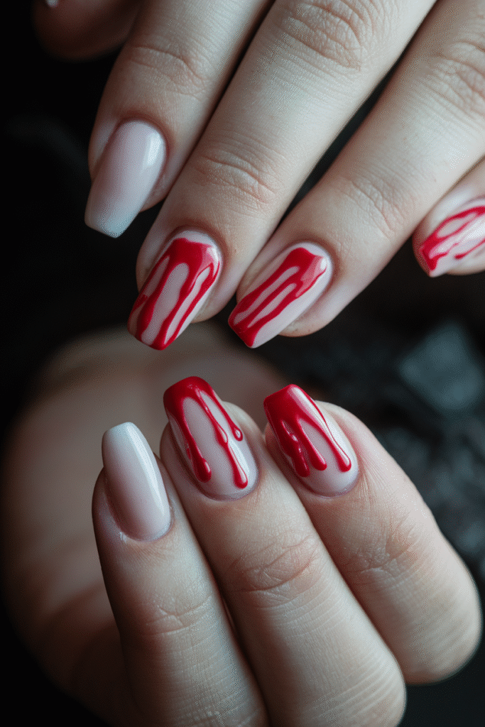 Blood Drip Nails — The OG Halloween Statement