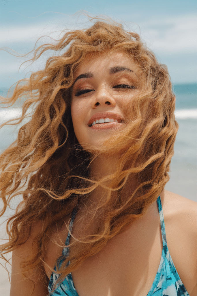 Loose, Beachy Curls
