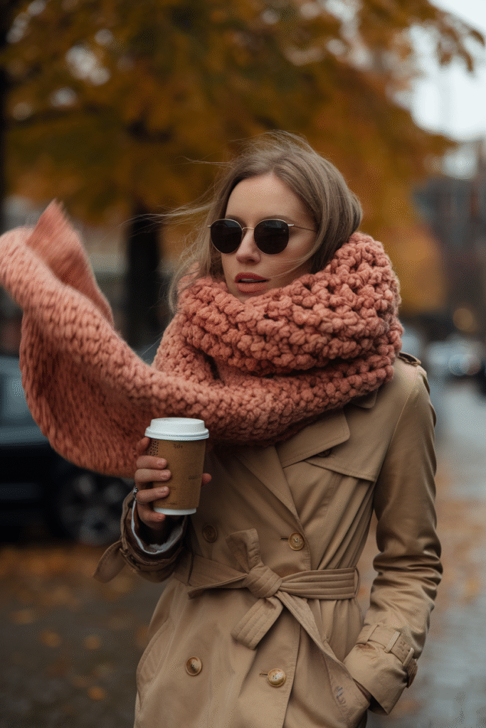 Chunky Scarf Drama