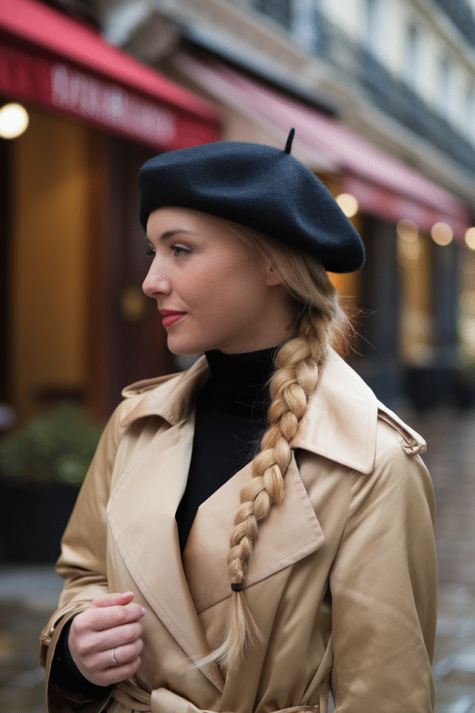 The Low Braided Ponytail