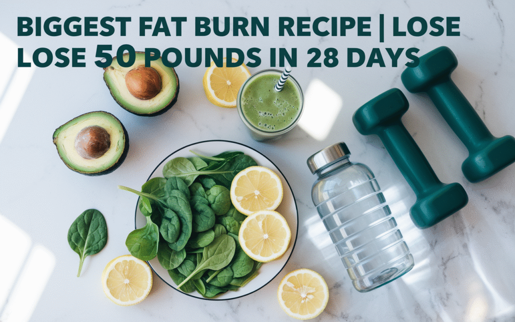 Biggest Fat Burn Recipe Lose 50 Pounds in 28 Days