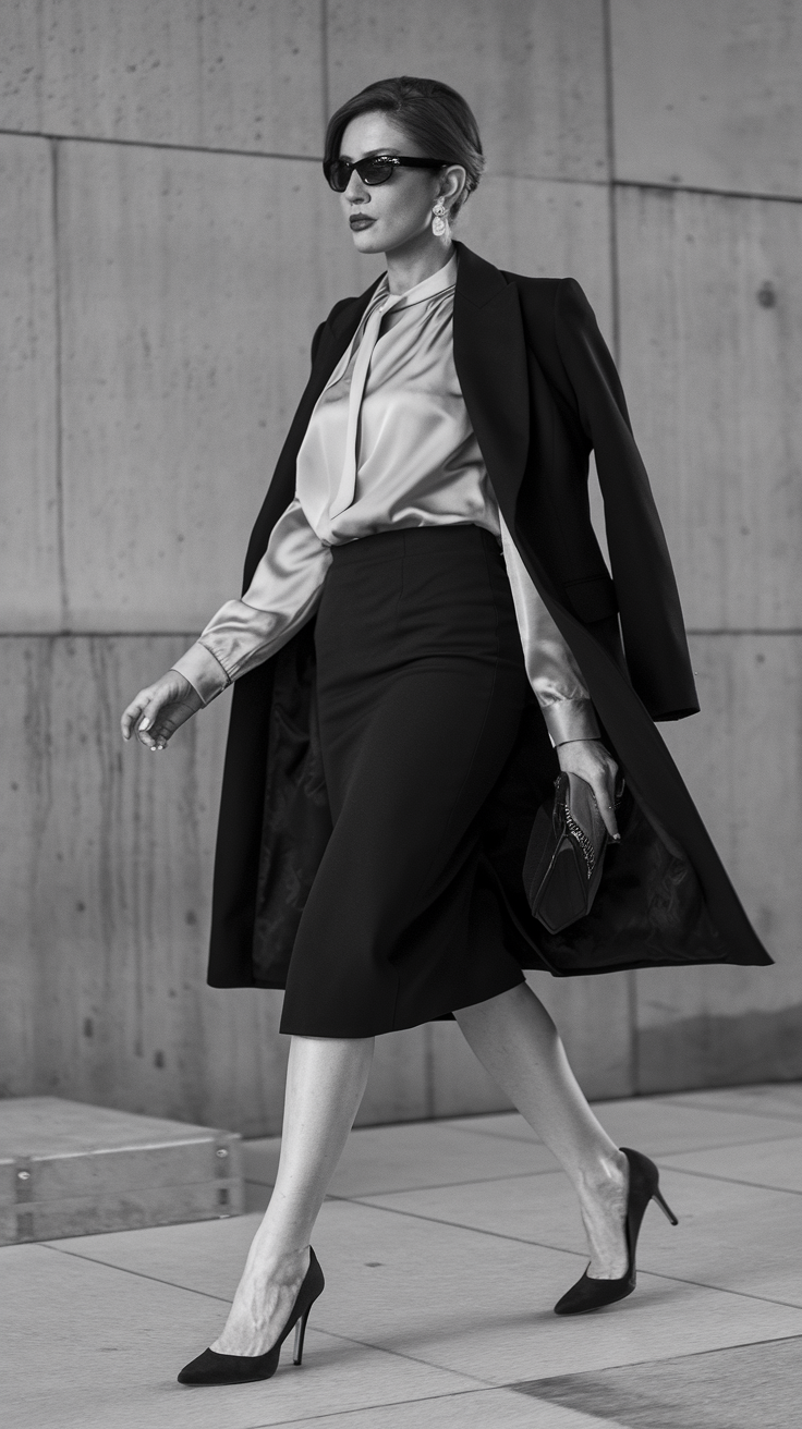 Corporate Glam with Heels