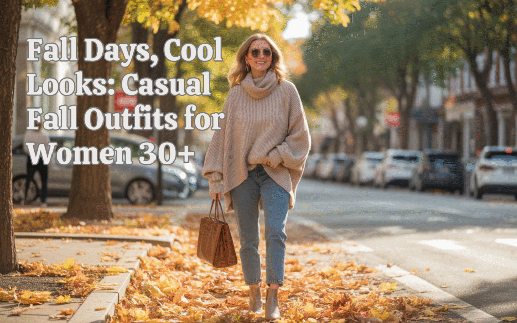 Fall Days, Cool Looks Casual Fall Outfits for Women 30+