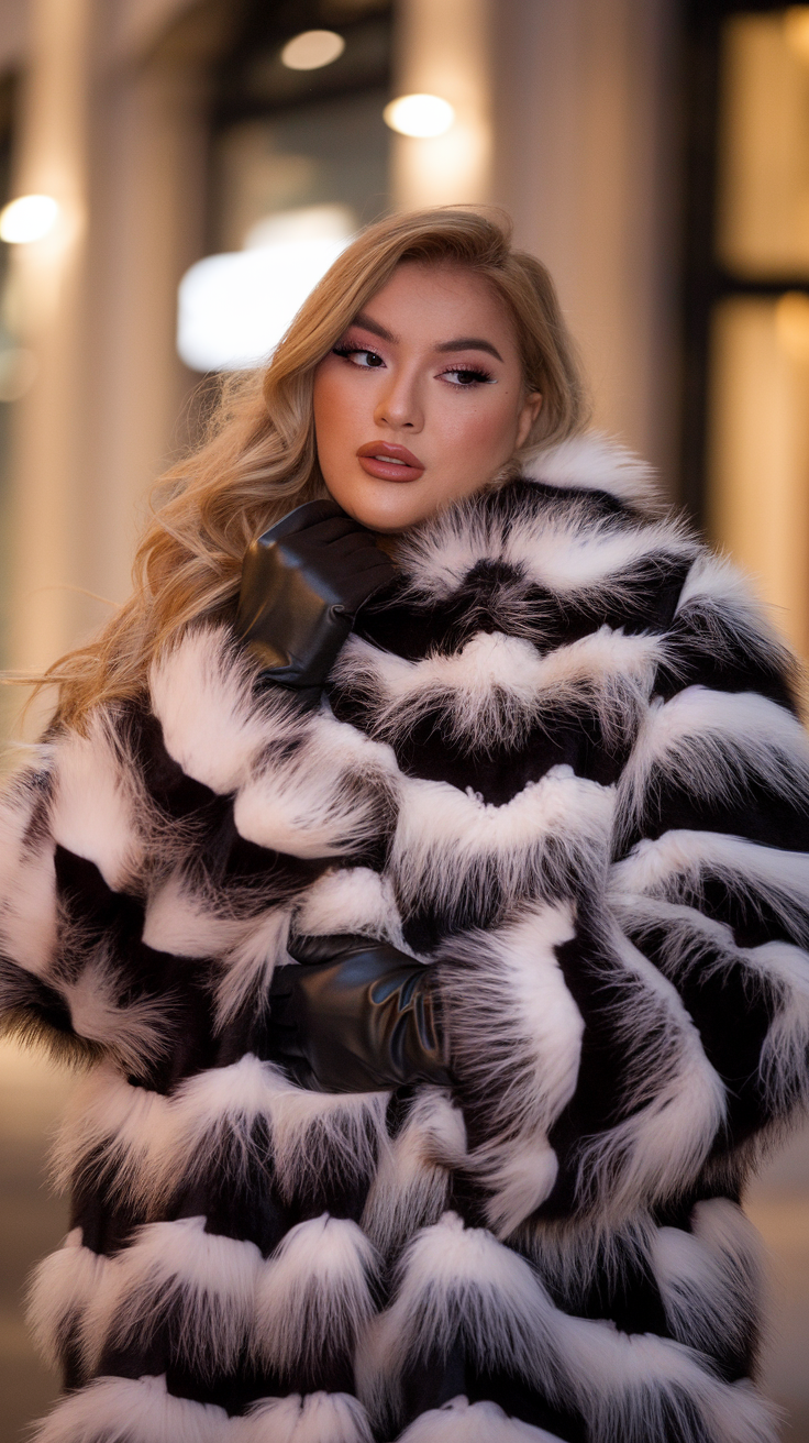 Faux Fur Coats for Rich Auntie Energy