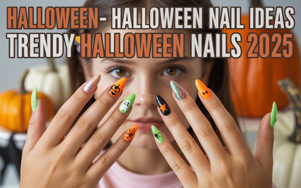 Halloween Nails- Halloween Nail Ideas - Trendy Halloween Nails 2025