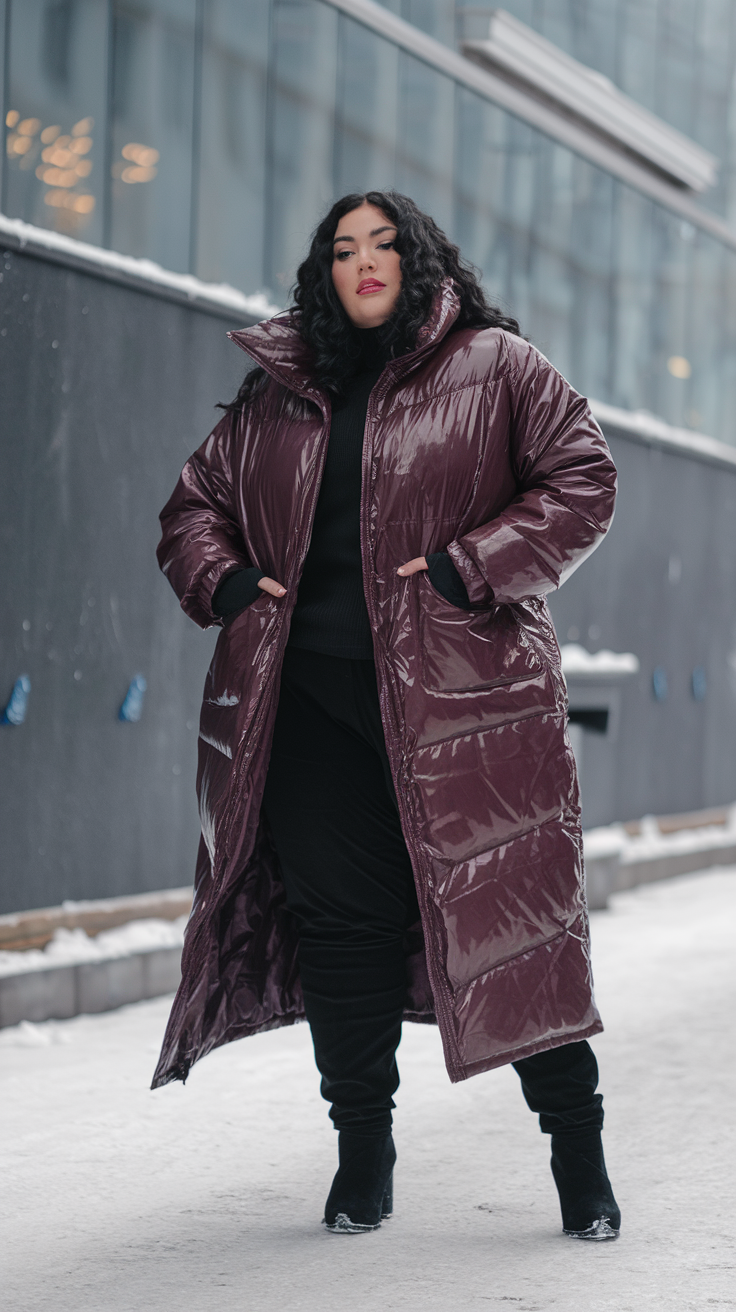 Longline Puffer Jackets for Baddie Energy