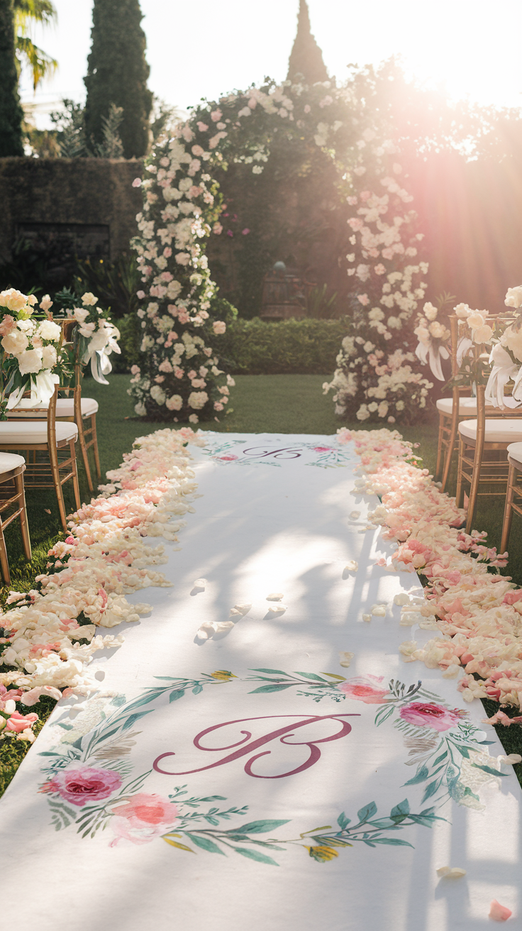 Personalized Aisle Runners