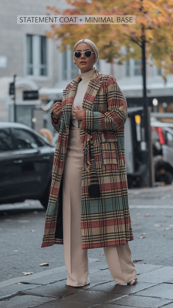 Statement Coat + Minimal Base