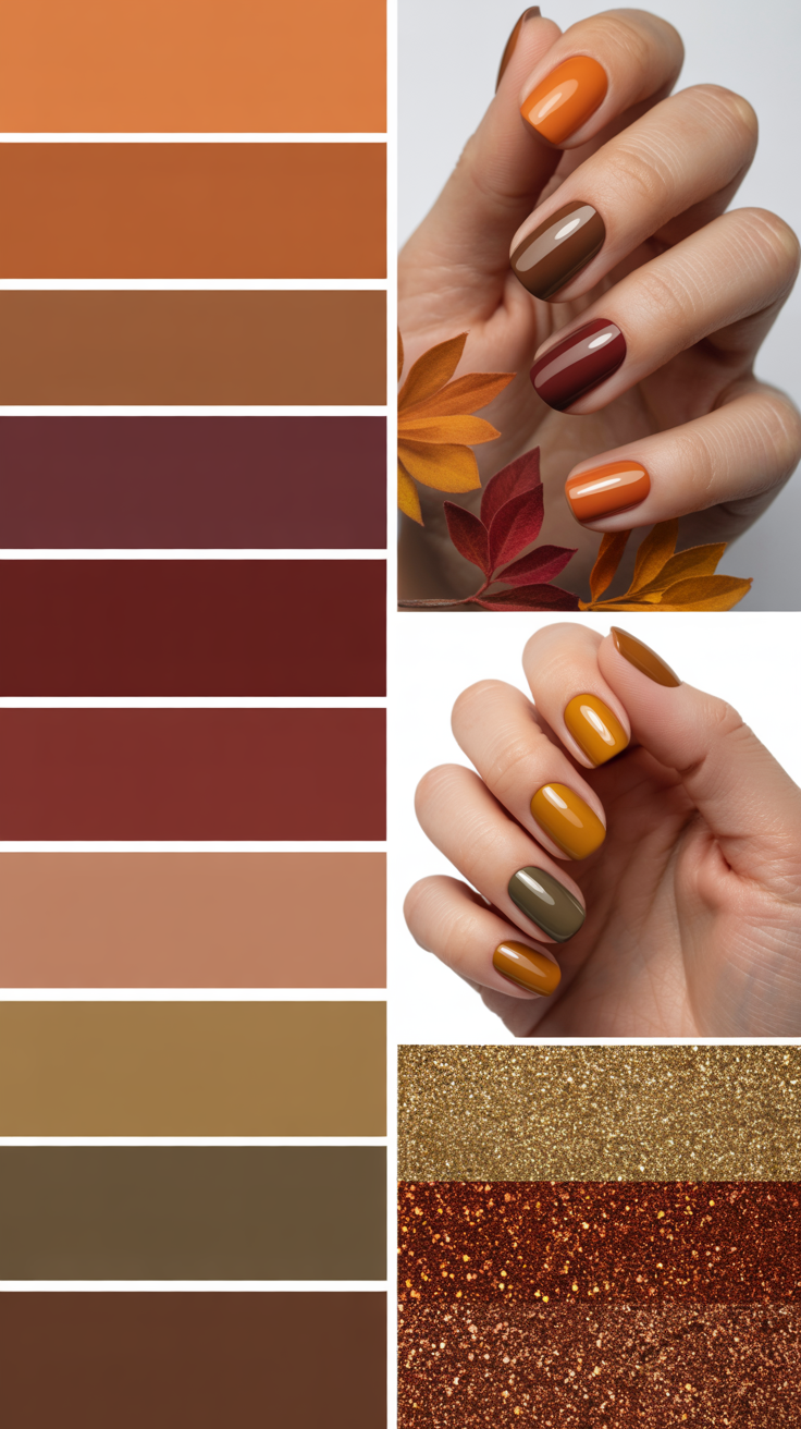Thanksgiving Nail Colors That Never Fail