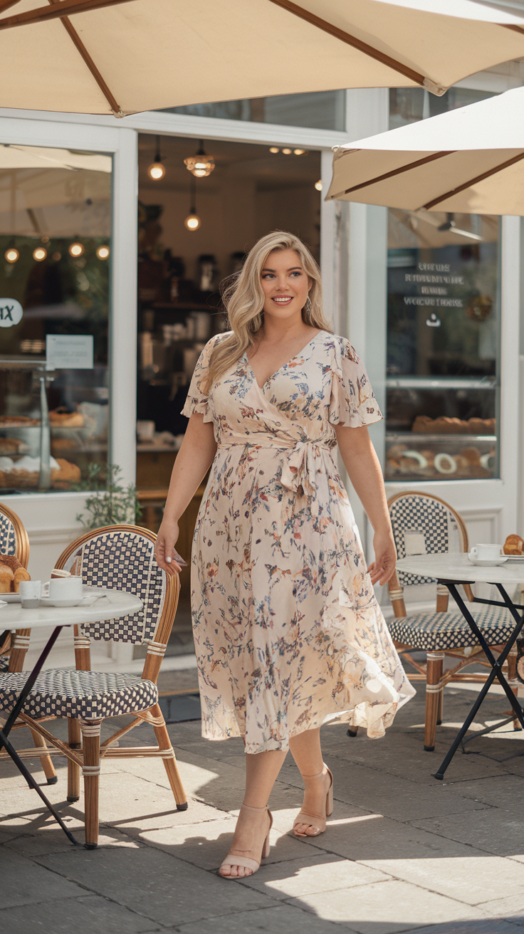The Flowy Floral Midi Dress