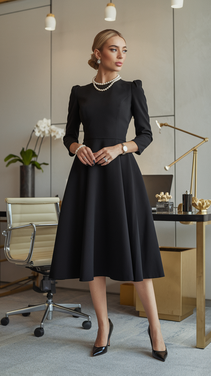 The Timeless Black Dress
