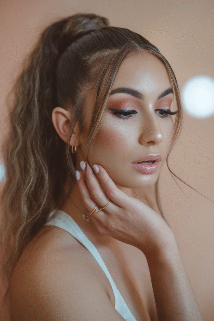 The Effortless High Ponytail