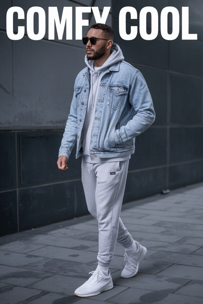 Cropped Puffer + Leggings + Chunky Scarf