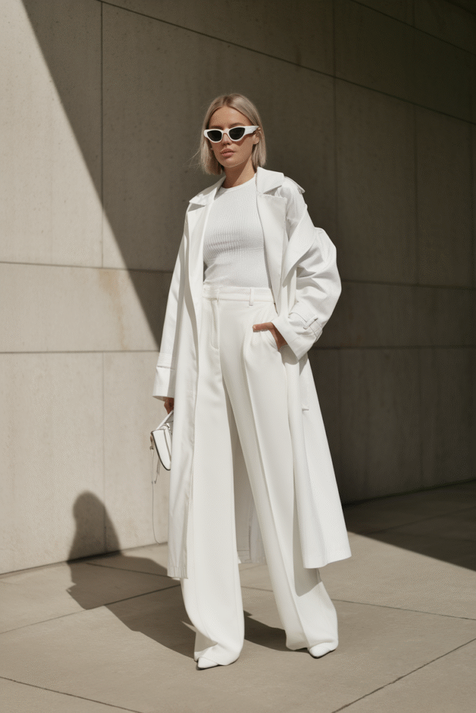 Monochrome All-White