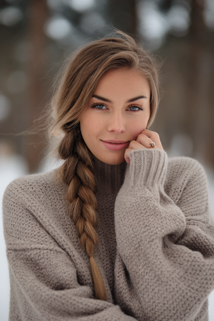 The Chunky Side Braid