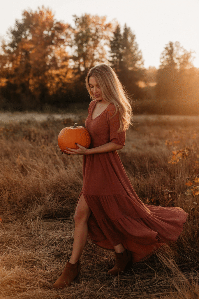 Maxi Dress + Boots Combo