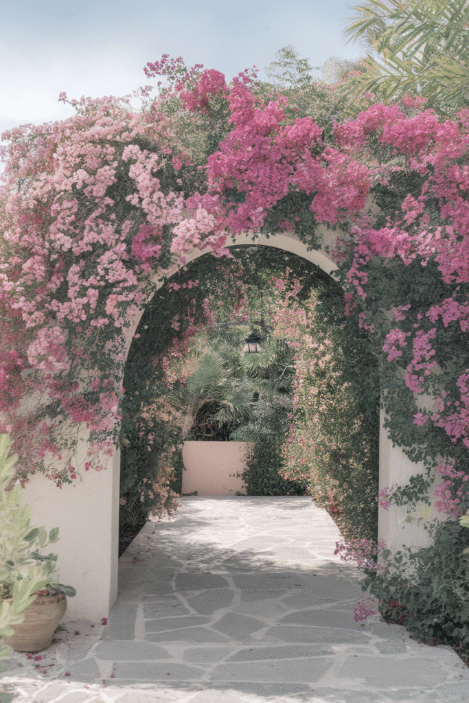 Grow Climbers Over an Archway