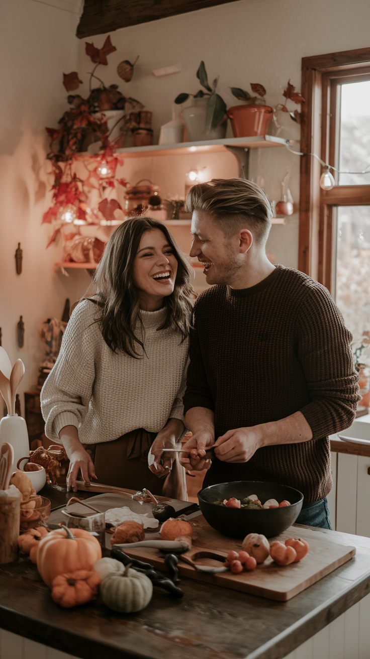 Cooking Comfort Food Together