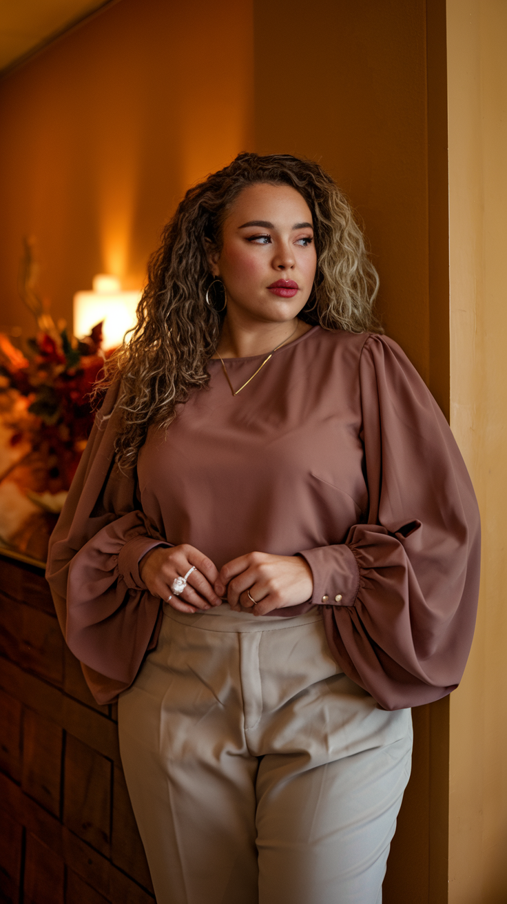 Statement Tops for Plus-Size Style