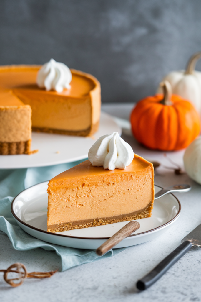No-Bake Pumpkin Cheesecake for When Your Oven Has Trust Issues