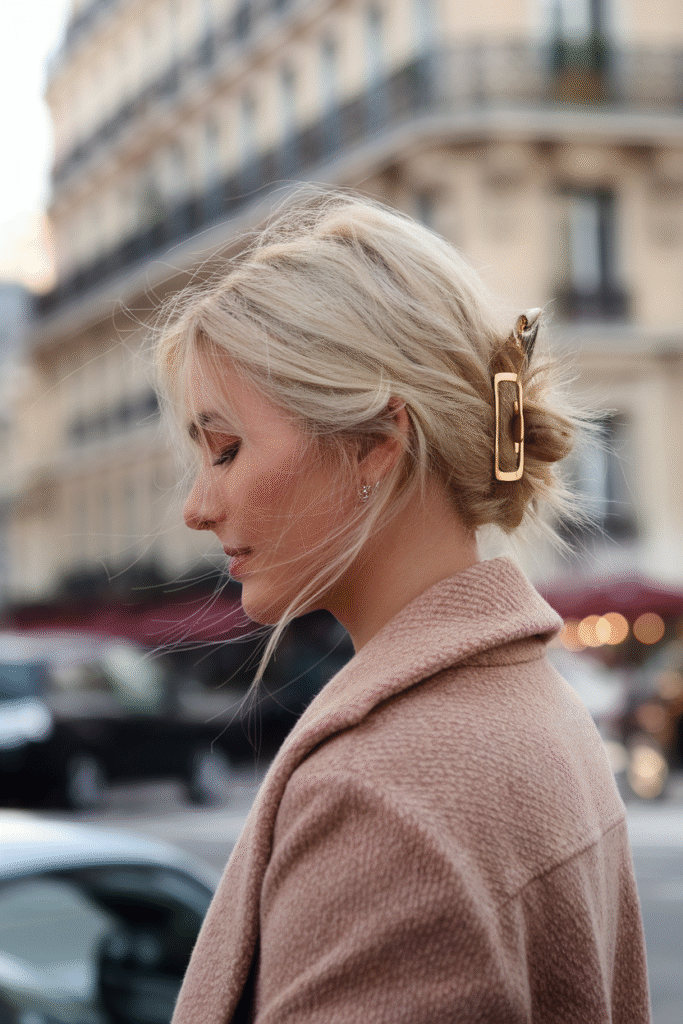 The Messy French Twist