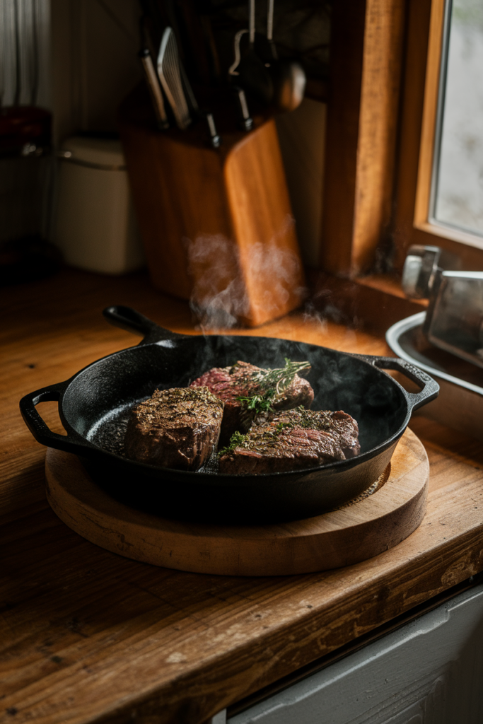 The Cast Iron Skillet That Does Everything but the Dishes