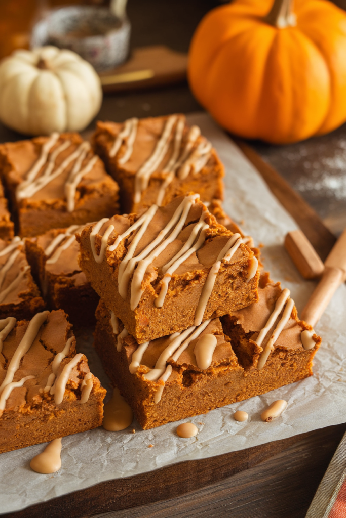 Brown Butter Pumpkin Blondies Because Why Not Impress Everyone?