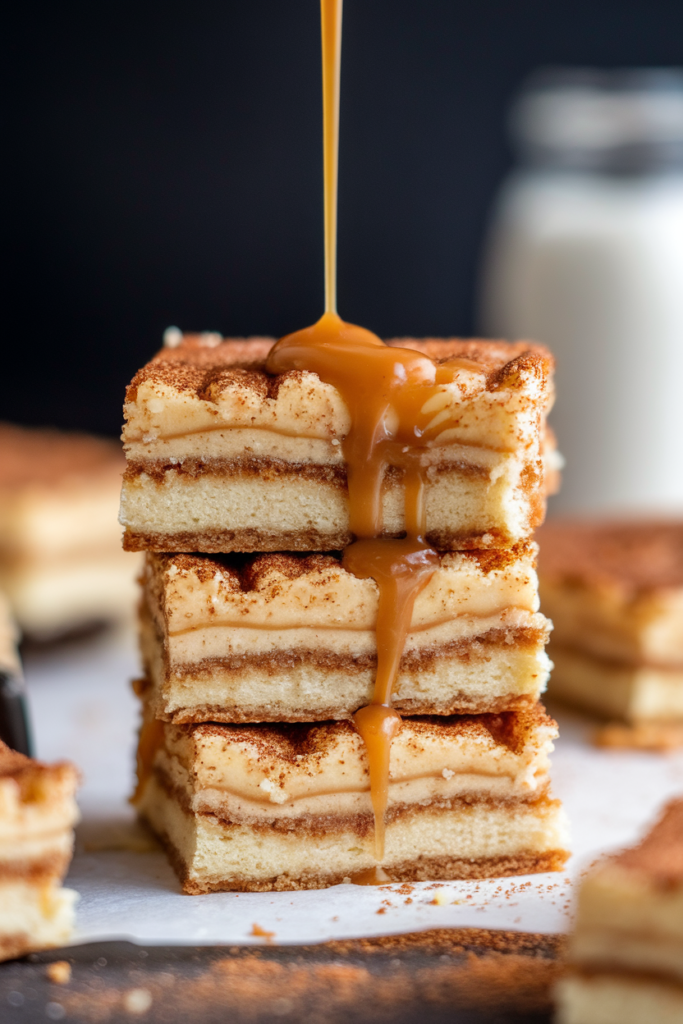 Caramel Snickerdoodle Bars Everyone Fights Over